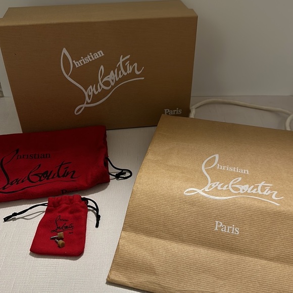 Christian Louboutin Corneille 100 Patent Heels - 38.5 | AUTHENTIC - Picture 8 of 9